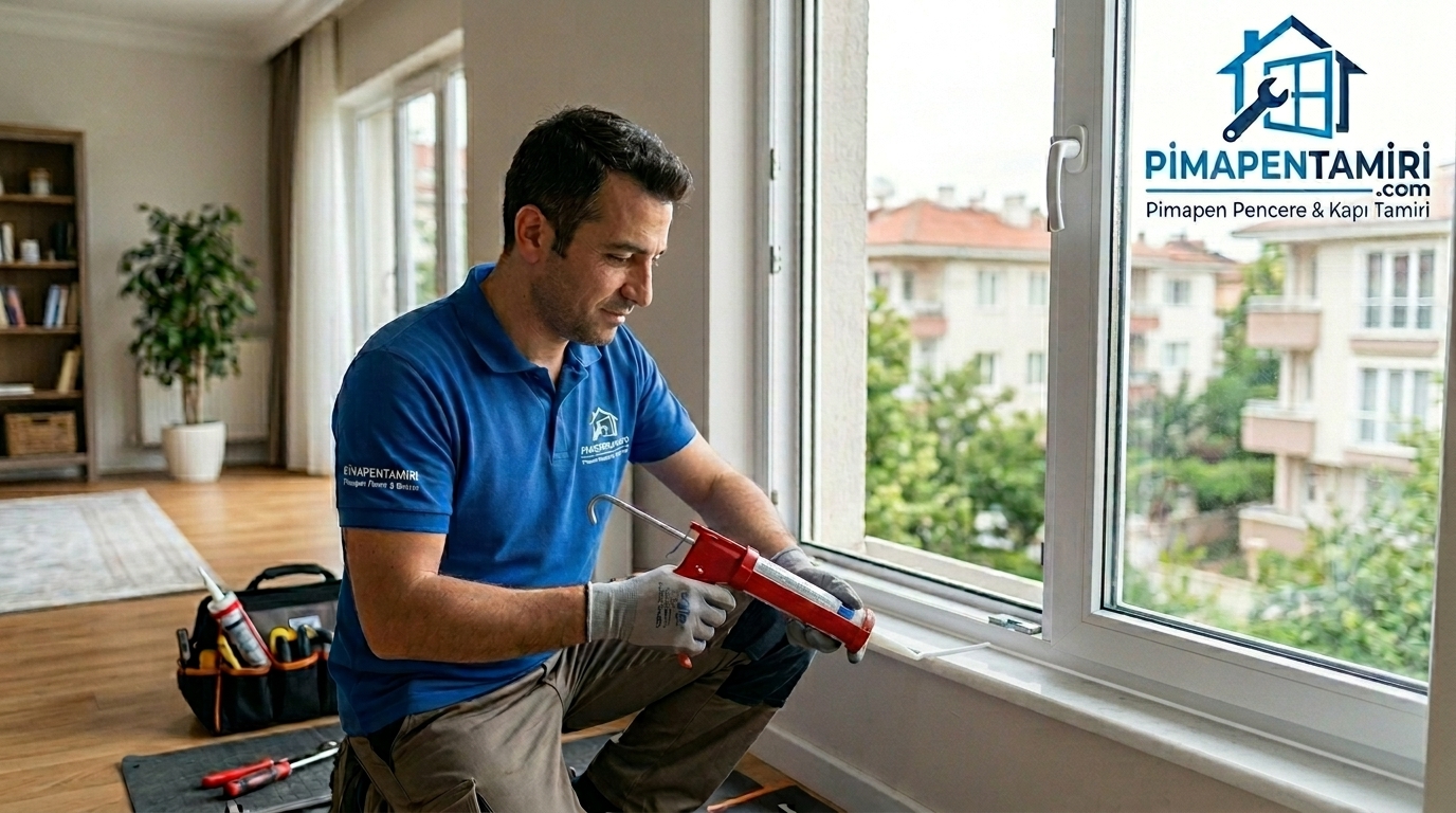 Pimapen pencere tamiri - acilmayan pencere onarimi ve ayari